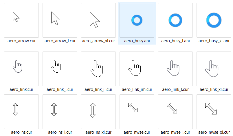 download cursors for windows 10